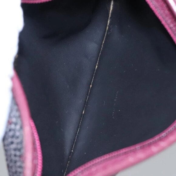 SAINT LAURENT Pouch PVC Leather Gray Auth bs22836 - Picture 11 of 16